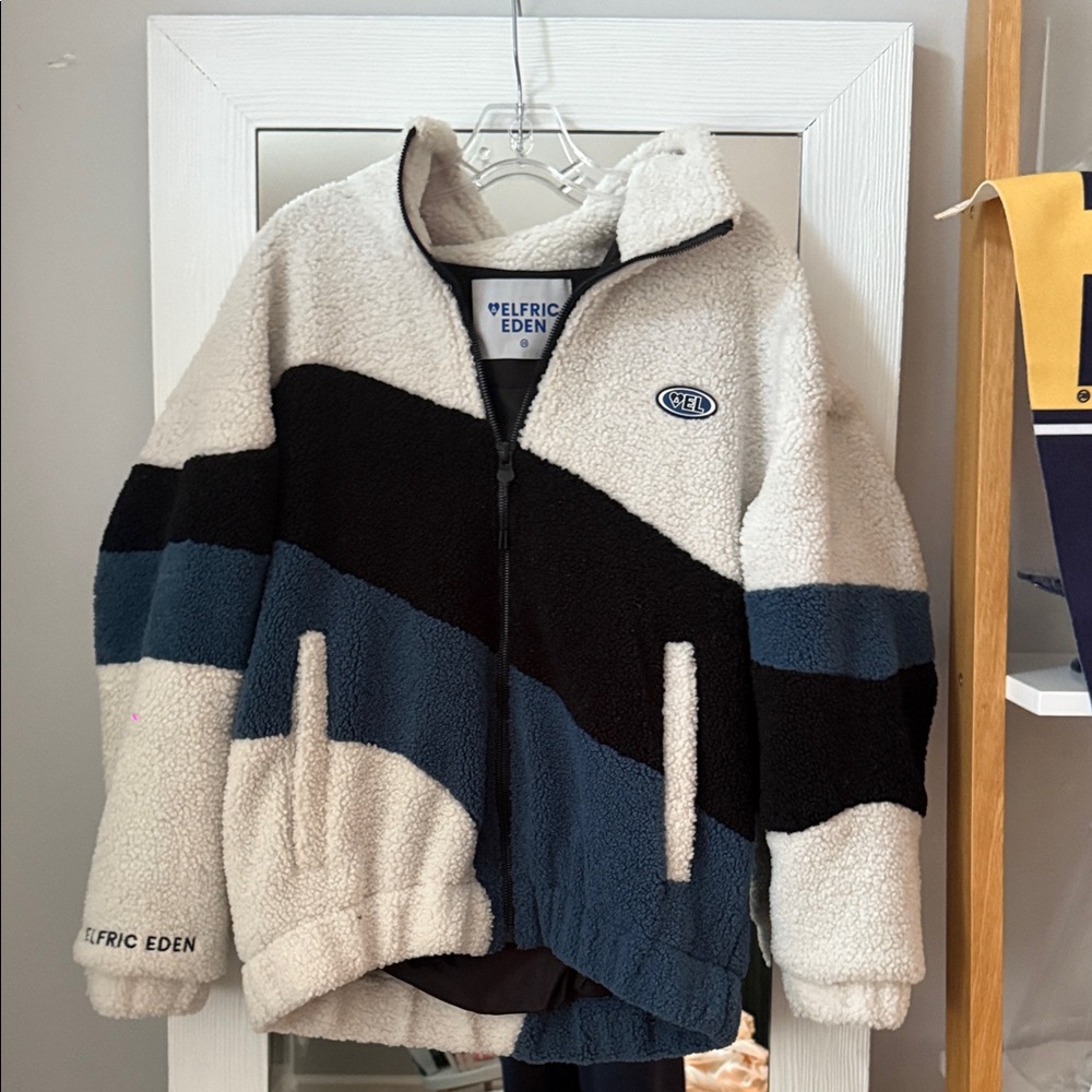 Aelfric Eden Colorblock Sherpa Jacket